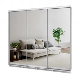 Мартин М643 Шкаф-купе 3-х дв. (ш2400*г600*в2200мм) Шимо светлый