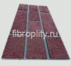 Фасадные фиброцементные панели Под кирпич