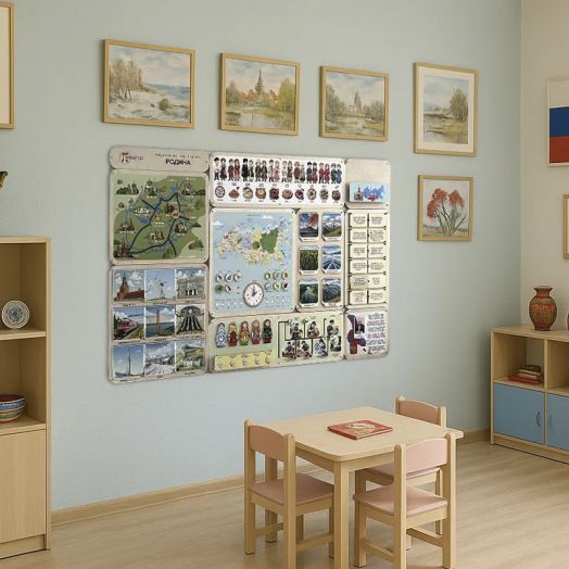 Дидактическая панель Родина