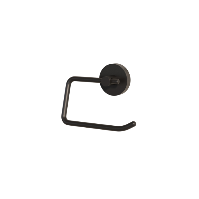 Держатель для туалетной бумаги без крышки, черный матовый, сплав металлов, Sena, IDDIS, SENSB00i43