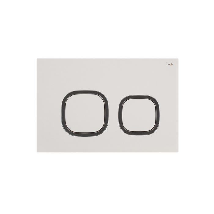 Клавиша смыва, универсальная,матовый белый, Unifix, 004, IDDIS, UNIS4MWi77