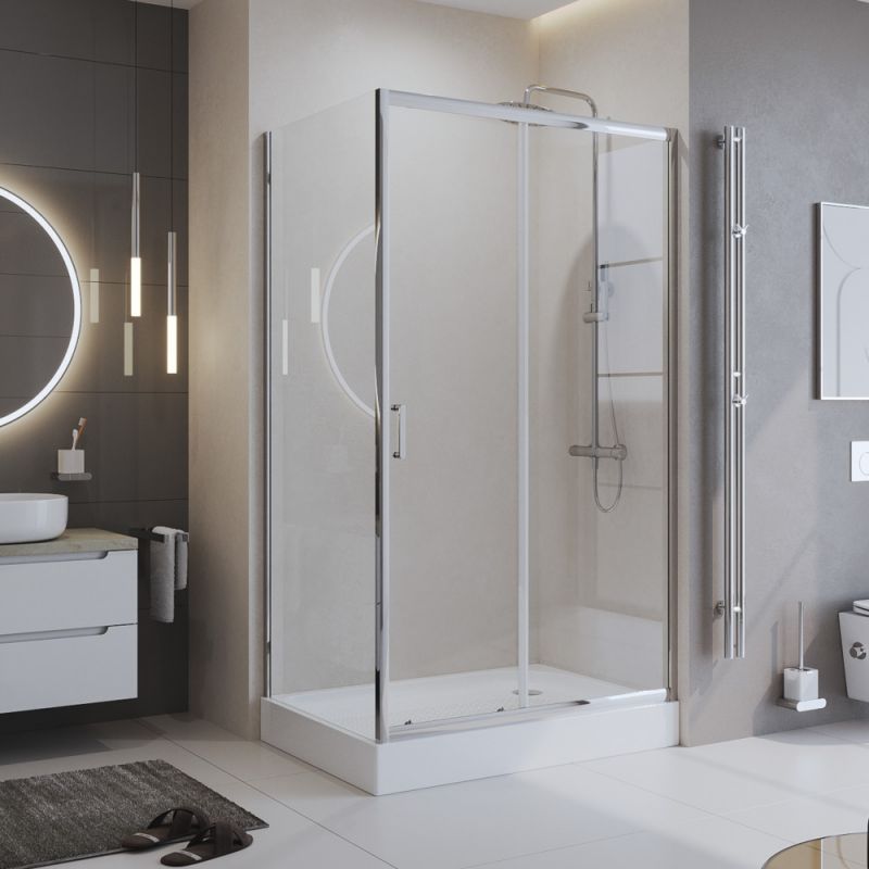 Душевой уголок BelBagno UNO-195-AH-1-150/70-C-Cr