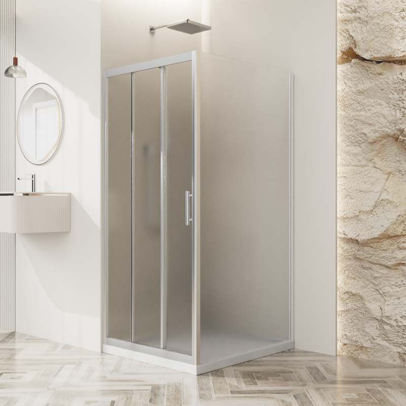 Душевой уголок BelBagno UNO-195-AHF-31-100/90-P-Cr