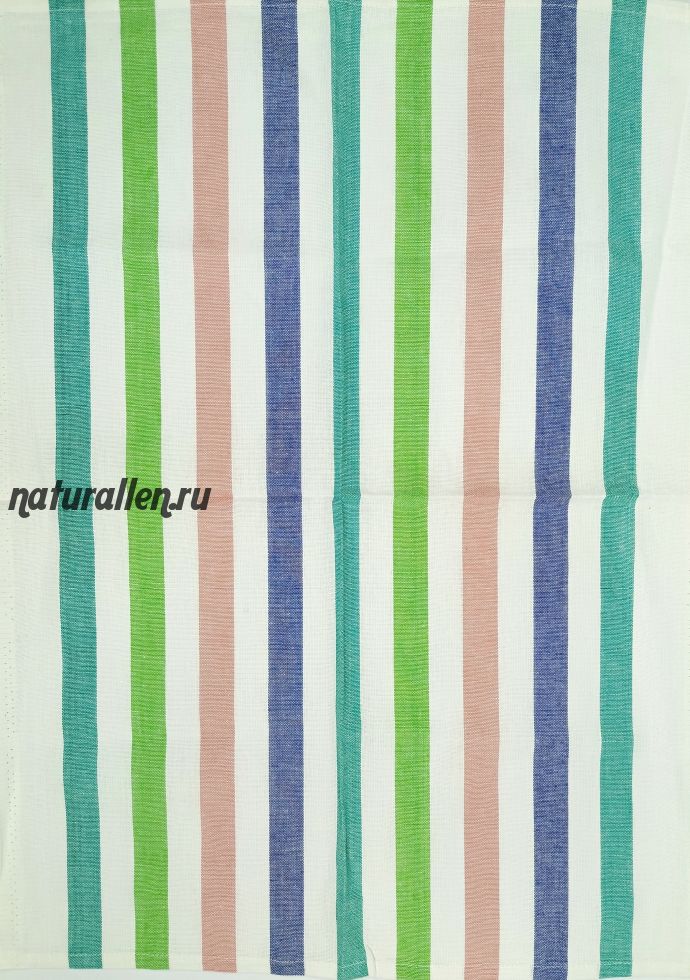 Полотенце кухонное льняное (полосы)