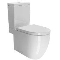 Белый напольный унитаз GSI Pura 8806 63х36 схема 1