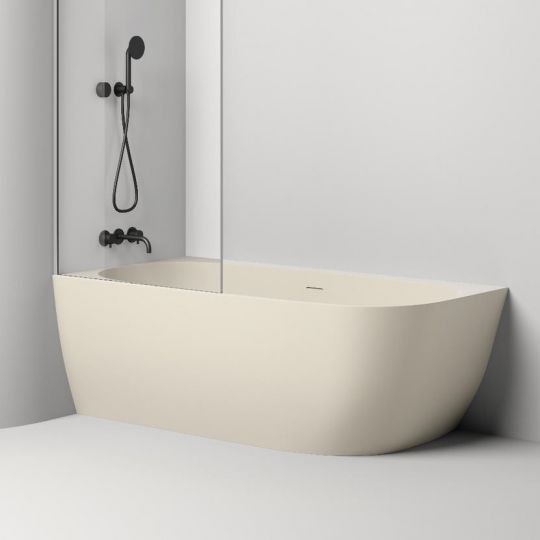 Белая угловая каменная ванна Salini Sofia Corner 170x85 102514G схема 4