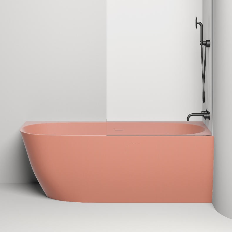 Белая угловая каменная ванна Salini Sofia Corner 170x85 102514G ФОТО
