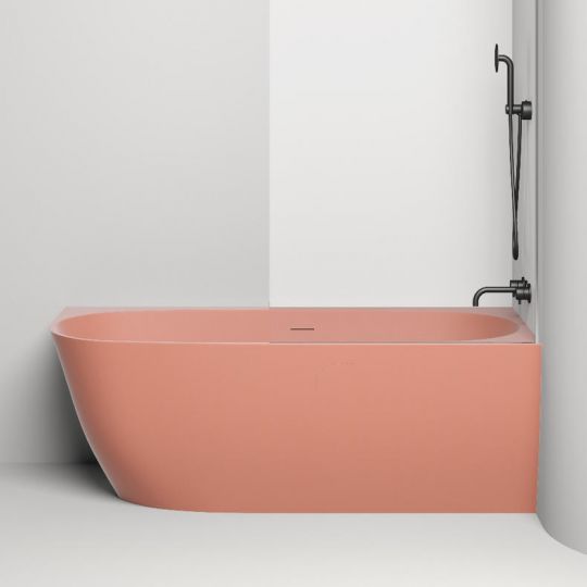 Белая угловая каменная ванна Salini Sofia Corner 170x85 102514G схема 6
