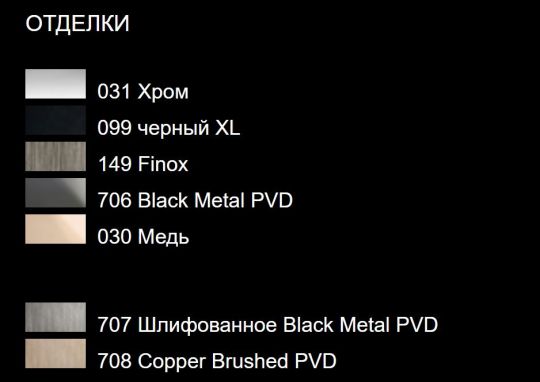 Стакан Gessi Rettangolo 20834 в различных отделках схема 2
