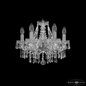 Люстра Хрустальная BOHЕMIA IVЕLЕ CRYSTAL 1403/6/141 NI Никель, Стекло / Богемия Ивеле Кристалл