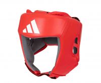 Шлем боксерский Adidas IBA красный, размер L, артикул  adiIBAH1