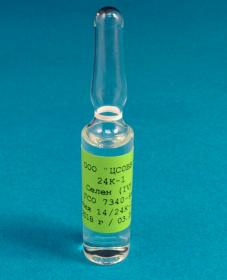 ГСО ионов селена с концентрацией 1 г/л, фон-азотная кислота 1М (5 мл) (ГСО 7340-96)