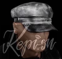 Фуражка кожаная Солярис картуз мужской