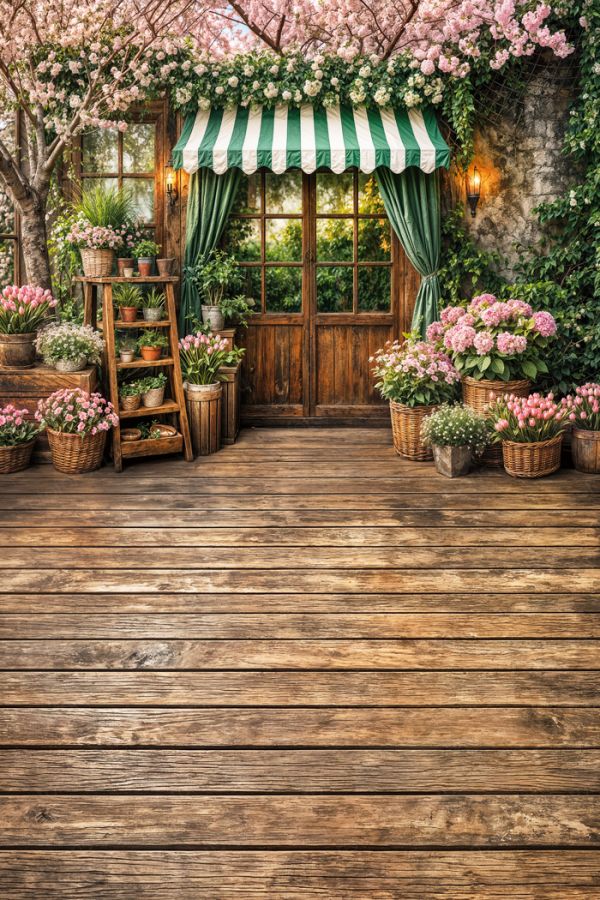 Фон стена "Summer wall №39"
