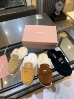 Мюли MIU MIU с мехом Premium