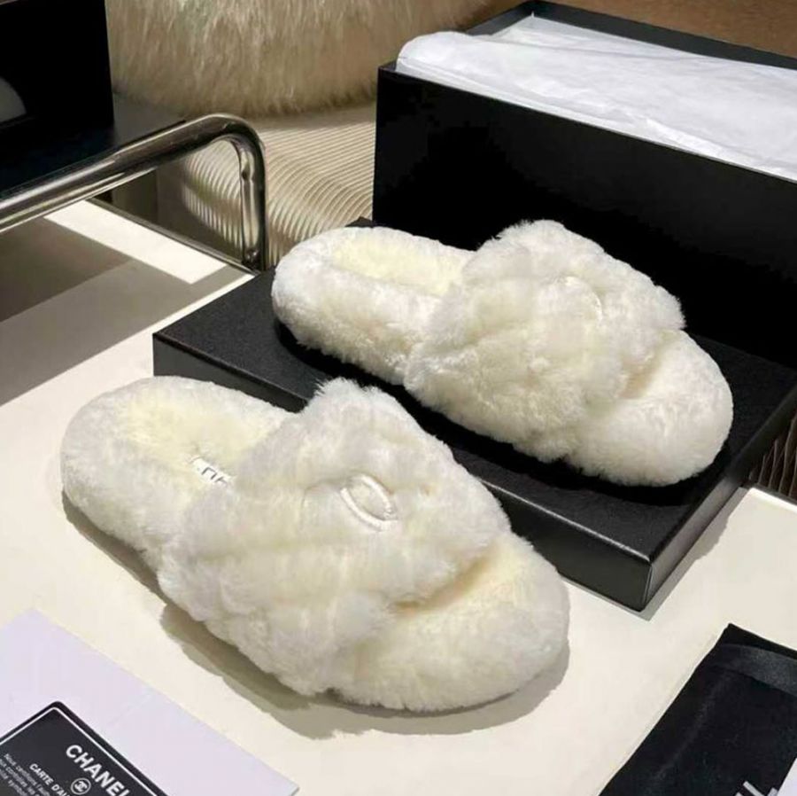 Мюли CHANEL с мехом Premium