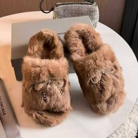 Мюли BALENCIAGA с мехом Premium Мюли BALENCIAGA с мехом Premium