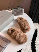 Мюли BALENCIAGA с мехом Premium Мюли BALENCIAGA с мехом Premium