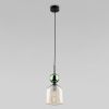 Подвесной светильник со стеклянным плафоном TK Lighting 11146  / подвесной светильник / Sophia Green Cognac
