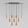 Подвесной светильник со стеклянным плафоном TK Lighting 6149 Estera / подвесной светильник / коричневый