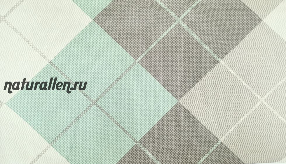 Простынь Бязь премиум 1,5 сп "Ромбы". Распродажа!