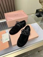 Ботинки лоферы MIU MIU Premium