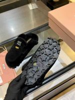 Мюли MIU MIU с мехом Premium