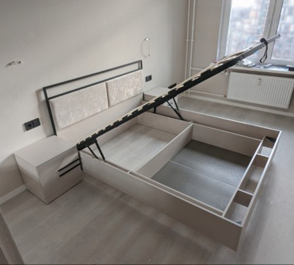 Николь-7.14 кровать 1400 орт. с ПМ ПВК