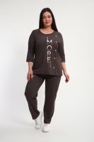 Костюм женский КБЖ0044 [коричневый]