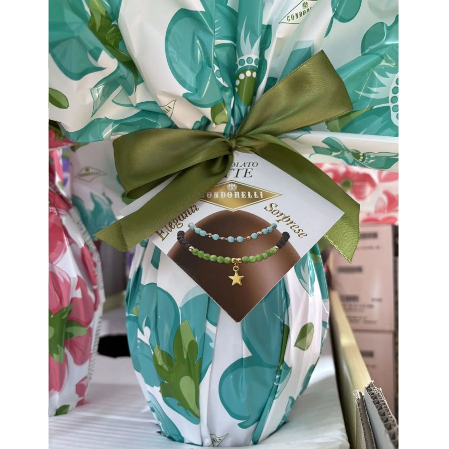 Яйцо шоколадное с сюрпризом Флора, Condorelli, 350 г, Uovo di cioccolato al latte flora 350 g