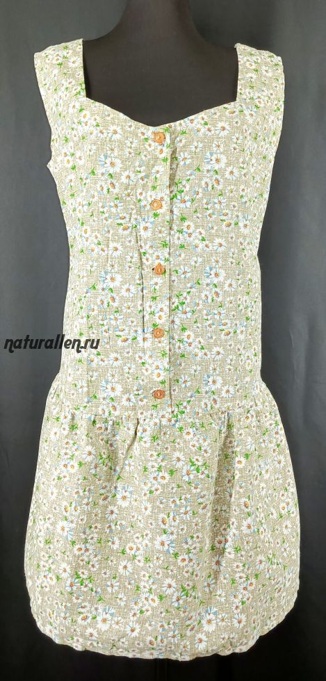 Сарафан "Ромашки" хлопок 100%