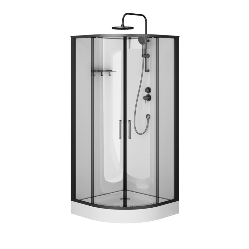 Душевая кабина AM.PM Above 90x90, без крыши, четверть круга W9XC-401-9090BT