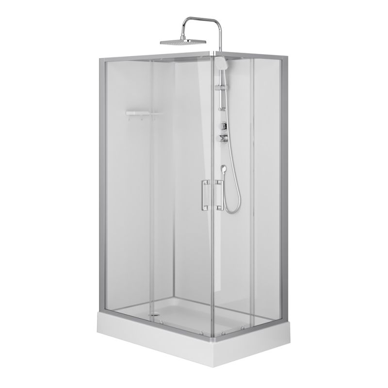 Душевая кабина AM.PM Above 120x80, прямоугольная, без крыши W9XC-403-12080MT