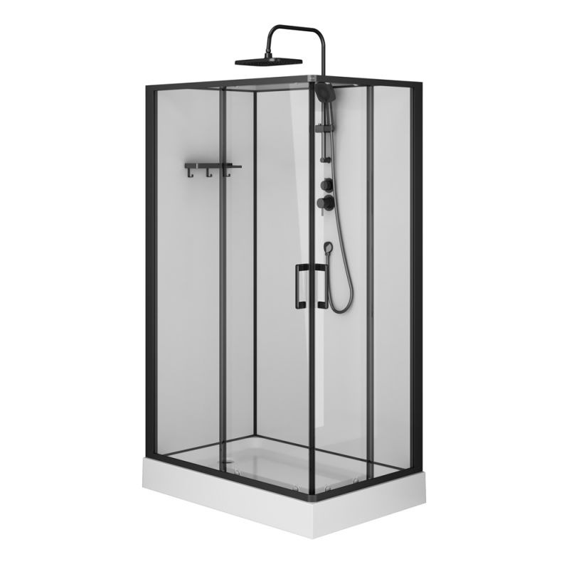 Душевая кабина AM.PM Above 120x80, прямоугольная, без крыши W9XC-403-12080BT