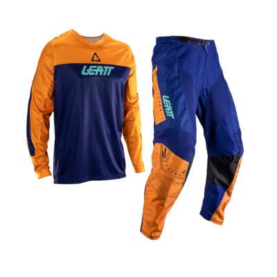 Комплект мотоджерси/мотоштаны подростковый Leatt 3.5 Jr Ride Kit Orange