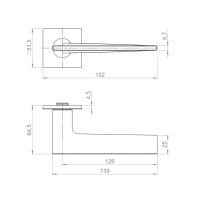 Ручка Armadillo Truffle K.YM схема