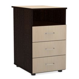 Тумба приставная У.Т-4.4 (ш430*г600*в744мм) Венге/дуб молочный