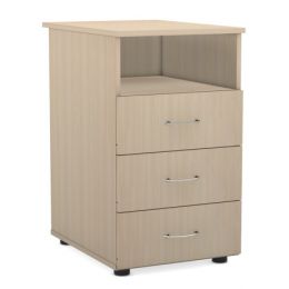 Тумба приставная У.Т-4.4 (ш430*г600*в744мм) Дуб молочный