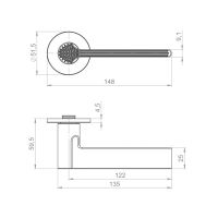 Ручка Armadillo Honey R.YM схема