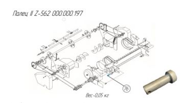 Палец II Z-562 000.000.197