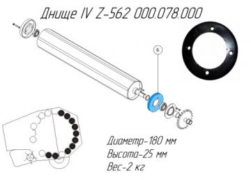 Днище IV Z-562 000.078.000