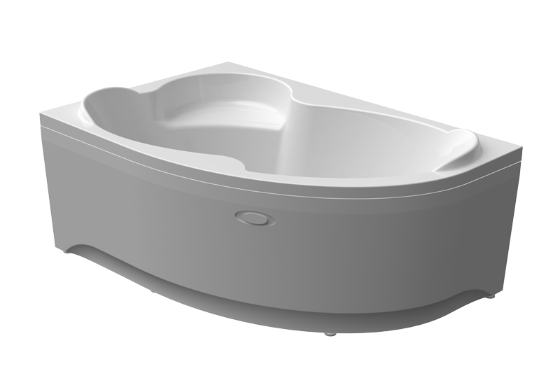 Фронтальная панель левосторонняя с креплением к ванне Ирма 149х96