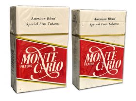 Сигареты коллекционные - Monte Carlo (твердая пачка). USA США. Начало - середина 90-х. Verified