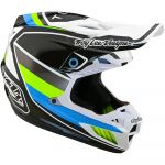 Troy Lee Designs SE5 Composite MIPS Reverb White/Blue шлем для мотокросса и эндуро