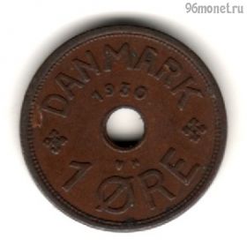 Дания 1 эре 1930 N-GJ