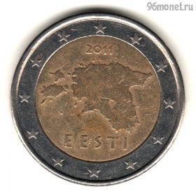Эстония 2 евро 2011