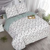 «Дивный сад» (ЛЮКС) постельное белье Поплин Семейный