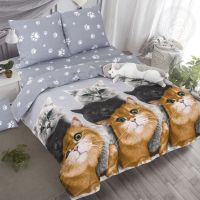 «Пушистый патруль» (ЛЮКС) постельное белье Поплин 1.5 спальный