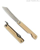 Японский нож Higonokami Damascus
