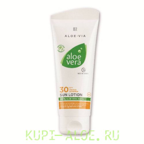 Солнцезащитный лосьон SPF30, Aloe Vera